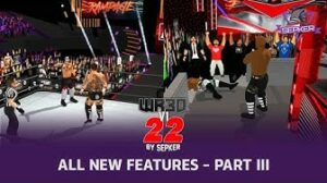 تحميل لعبة WR3D 2k22 Mod مهكرة 3