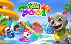 Talking Tom Pool مهكرة للاندرويد 2
