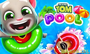 Talking Tom Pool مهكرة للاندرويد 1