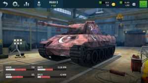 حرب الدبابات العالمية – World Tanks War مهكرة 4