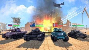 حرب الدبابات العالمية – World Tanks War مهكرة 1