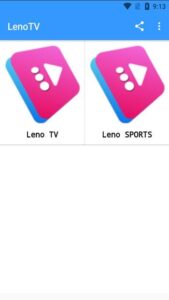 برنامج تلفزيون لينو Leno TV 3