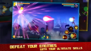تحميل لعبة Stick Z Super Dragon Fight مهكرة 2
