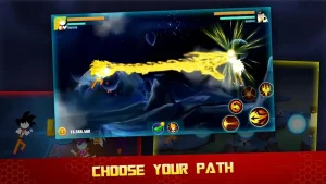 تحميل لعبة Stick Z Super Dragon Fight مهكرة 3
