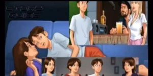 تحميل لعبة Summertime Saga مهكرة للاندرويد 1