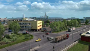 تحميل لعبة Euro Truck Simulator 2 مهكرة للاندرويد 3