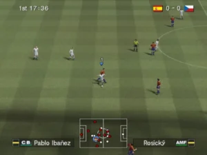لعبة بيس PES 6 مهكرة للاندرويد 2